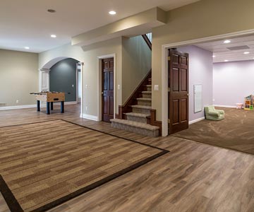 Basement Finishing Contractors Ada